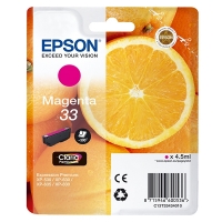 Epson 33 (T3343) magenta ink cartridge (original Epson) C13T33434010 C13T33434012 026860