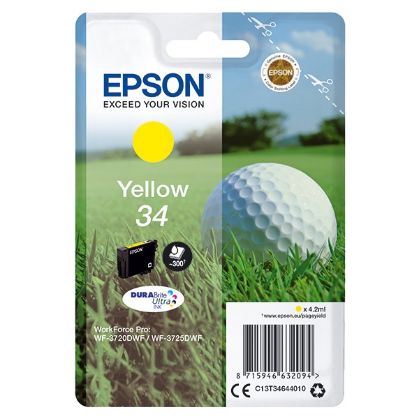Epson 34 (T3464) yellow ink cartridge (original Epson) 027016 - 1
