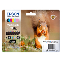 Epson 378XL (T3798) BK/C/M/Y/LC/LM ink cartridge 6-pack (original) C13T37984010 027124