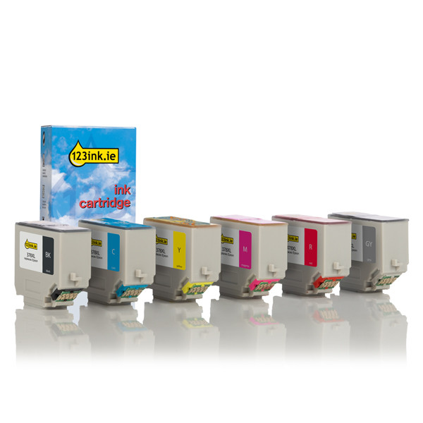 GY ink cartridge 6-pack (123ink version 