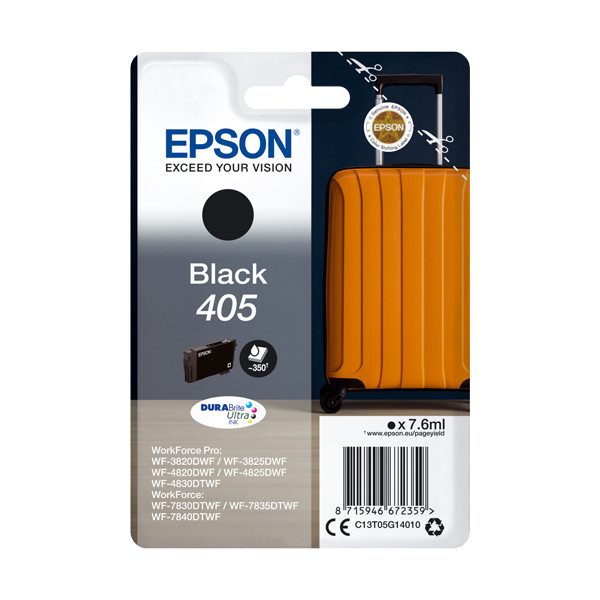Epson 405 black ink cartridge (original Epson) C13T05G14010 C13T05G14020 083538 - 1