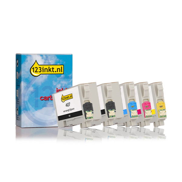 Epson 407 series 5-pack (123ink version)  160802 - 1