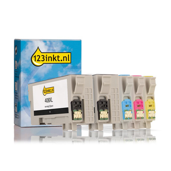 Epson 408XL series 5-pack (123ink version)  160806 - 1