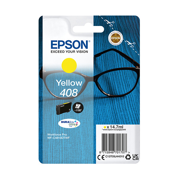Epson 408 yellow ink cartridge (original Espon) C13T09J44010 024122 - 1