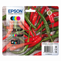 Epson 503XL BK / 503 C/M/Y ink cartridge 4-pack (original Epson) C13T09R94010 652082