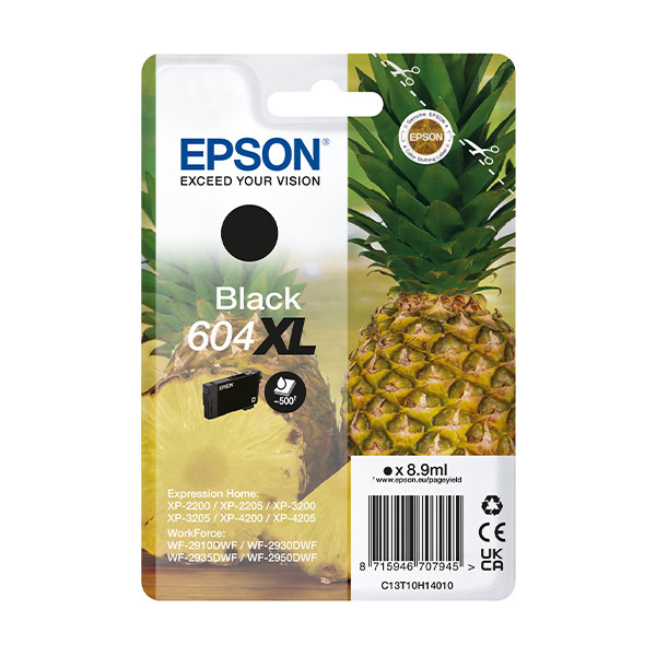 Epson 604XL high capacity black ink cartridge (original Epson) C13T10H14010 652070 - 1
