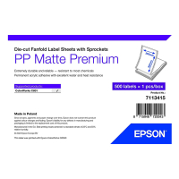 Epson 7113415 PP matte label 203mm x 305mm (original) 7113415 084491