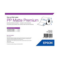 Epson 7113701 PP matte label, 105 x 152 mm (original Epson) 084292