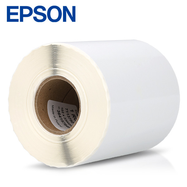 Epson 7113750 high gloss linerless label, 102mm x 33m (original Epson) 084258 - 1