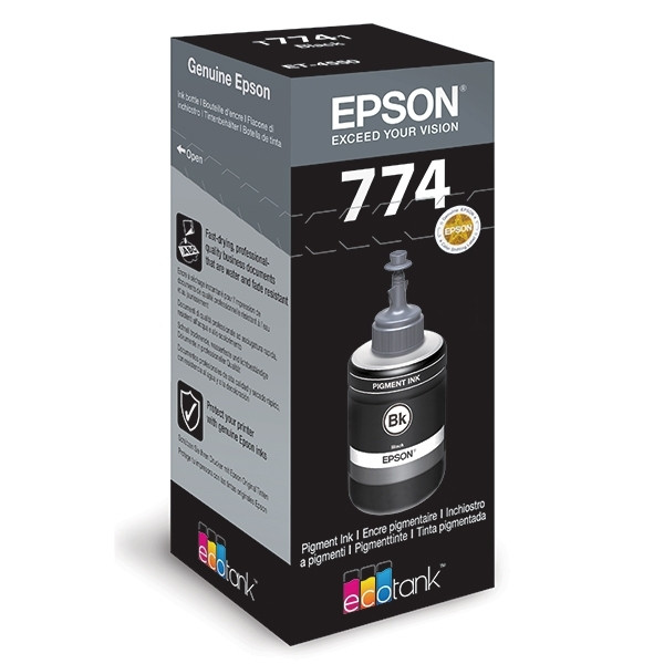 Epson 774 (T7741) black ink cartridge (original Epson) C13T774140 026872 - 1