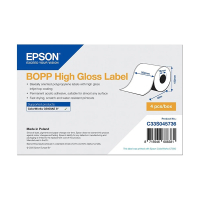 Epson C33S045736 BOPP high gloss label, 203mm x 68m (original Epson) C33S045736 083634