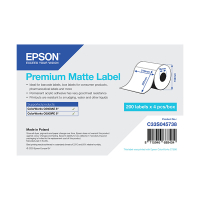 Epson C33S045738 premium matte label, 210mm x 297mm (original Epson) C33S045738 083638