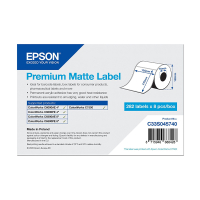 Epson C33S045740 premium matte label, 105mm x 210mm (original Epson) C33S045740 083642