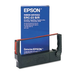 Epson ERC-23B/R black/red ink ribbon (original) ERC23BR 080178 - 1