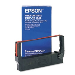 Epson ERC-23B/R black/red ink ribbon (original Epson) 080178 - 1