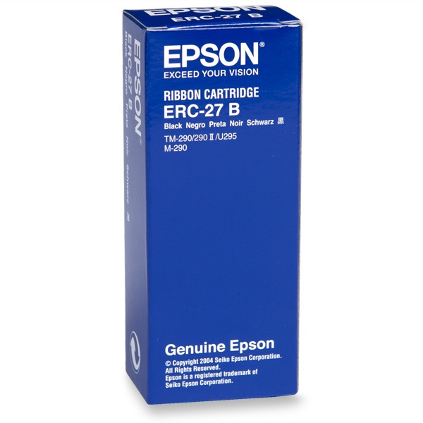 Epson ERC27B black ribbon (original Epson) C43S015366 080121 - 1