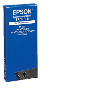 Epson ERC31B black ink ribbon (original Epson) C43S015369 080148 - 1
