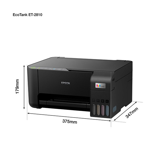 Epson EcoTank ET-2810 All-in-One A4 inkjet printer with WiFi (3 in 1) 831826 - 6
