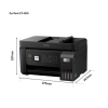 Epson EcoTank ET-4800 all-in-one A4 inkjet printer with WiFi (4 in 1) C11CJ65402 831839 - 10