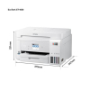 Epson EcoTank ET-4856 all-in-one A4 inkjet printer with WiFi (4 in 1) C11CJ60407 831841 - 9