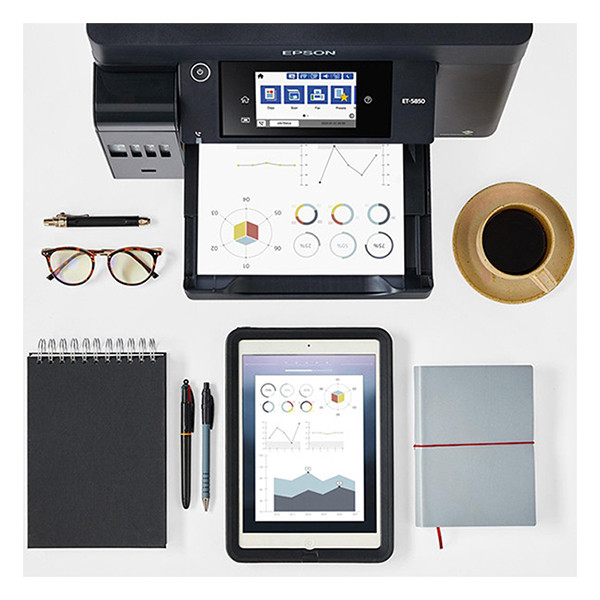 Epson EcoTank ET-5805 A4 All-in-One inkjet printer with WiFi (4 in 1) 831963 - 6