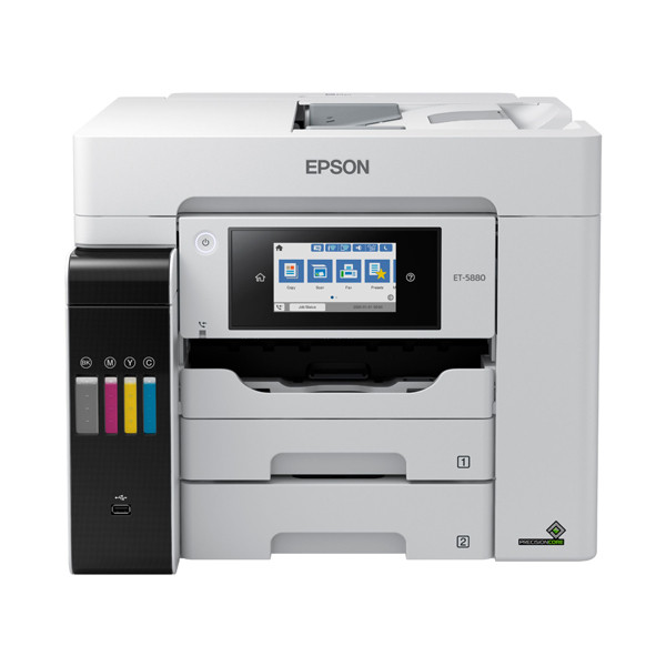 Epson EcoTank ET-5880 all-in-one A4 inkjet printer with WiFi (4 in 1) C11CJ28401 831743 - 1