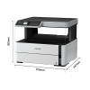 Epson EcoTank ET-M2170 All-in-One A4 Mono inkjet printer with WiFi (3-in-1) 831672 - 5