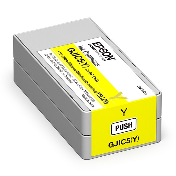 Epson GJIC5 (Y) yellow ink cartridge (original Epson) C13S020566 026746 - 1