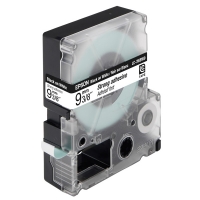 Epson LC-3WBW9 extra-adhesive black on white tape, 9mm (original Epson) 083020