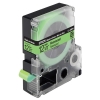 Epson LC-4GBF9 black on fluorescent green tape, 12mm (original Epson) 083046 - 1
