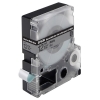 Epson LC-4SBE9 black on matte silver tape, 12mm (original Epson) 083044 - 1