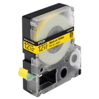 Epson LC-4YBP9 black on pastel-yellow tape, 12mm (original) C53S625403 083026