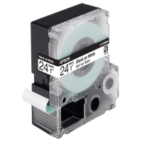 Epson LC-6WBN9 black on white tape, 24mm (original Epson) 083086