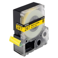 Epson LC-6YBP9 black on pastel-yellow tape, 24mm (original) C53S627401 083084