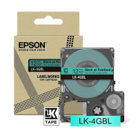Epson LK-4GBL black on green tape, 12mm (original Epson) C53S672102 084474