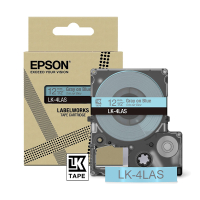 Epson LK-4LAS grey on blue tape, 12mm (original Epson) C53S672106 084468