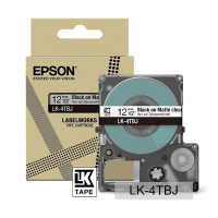 Epson LK-4TBJ black on transparent matte tape, 12mm (original Epson) C53S672065 084452