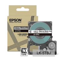 Epson LK-5TBJ black on transparent matte tape, 18mm (original Epson) C53S672066 084390