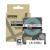Epson LK-5WBJ black on white matte tape, 18mm (original Epson)