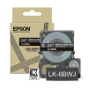 Epson LK-6BWJ white on black matte tape, 24mm (original Epson) 084422 - 1