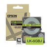 Epson LK-6GBJ black on green matte tape, 24mm (original Epson) 084472 - 1