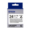 Epson LK-6WBVS black on white cable tape, 24mm (original Epson) 084362 - 1