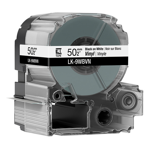 Epson LK-9WBVN black on white tape, 50mm (original Epson) C53S659004 084310 - 1