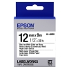 Epson LK 4WBB black on white paper tape, 12mm (original) 083208 - 1