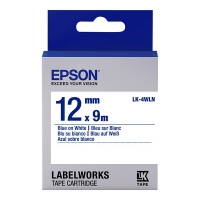 Epson LK 4WLN standard blue on white tape, 12mm (original Epson) 083200