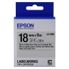 Epson LK 5SBE matte black on silver tape, 18mm (original) 083254 - 1