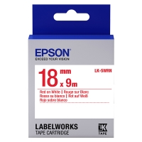 Epson LK 5WRN standard red on white tape, 18mm (original Epson) 083240