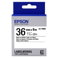 Epson LK 7WBN standard black on white tape, 36mm (original Epson) 083280