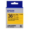 Epson LK 7YBP black on pastel yellow tape, 36mm (original Epson) 083278 - 1