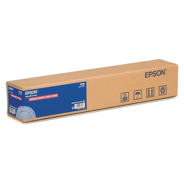 Paper roll 609.6mm x 30.5m (166g/m², glossy) | Epson S041390 Premium 151228 - 1